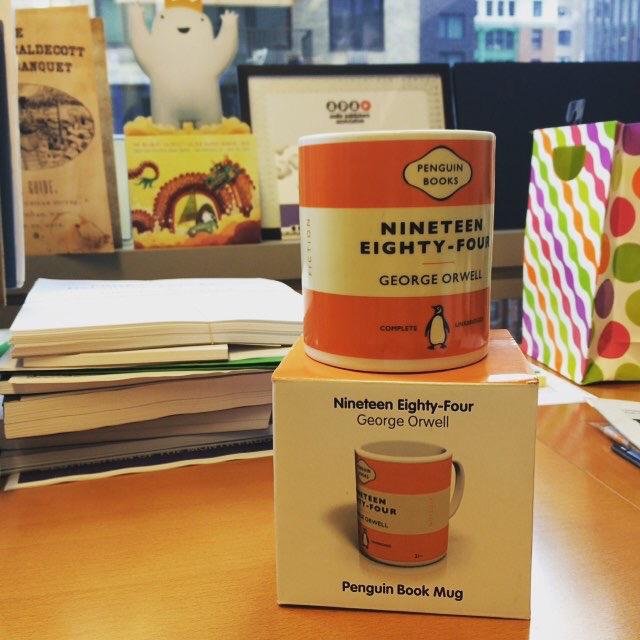 Happy 80th Birthday to Penguin Books! Check out the hot mugs we received in celebration. #mugshot