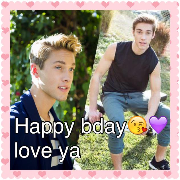 Happy bday austin north love ya so much hope u have the best day ever   wish u the best on ur day   