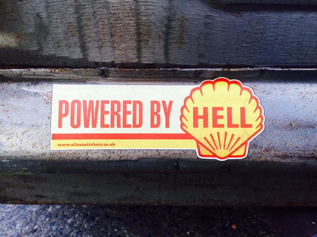 Torquepen's tweet photo. Love some of the #stickers on those mean looking #custom #cars http://t.co/06UMrkQofz