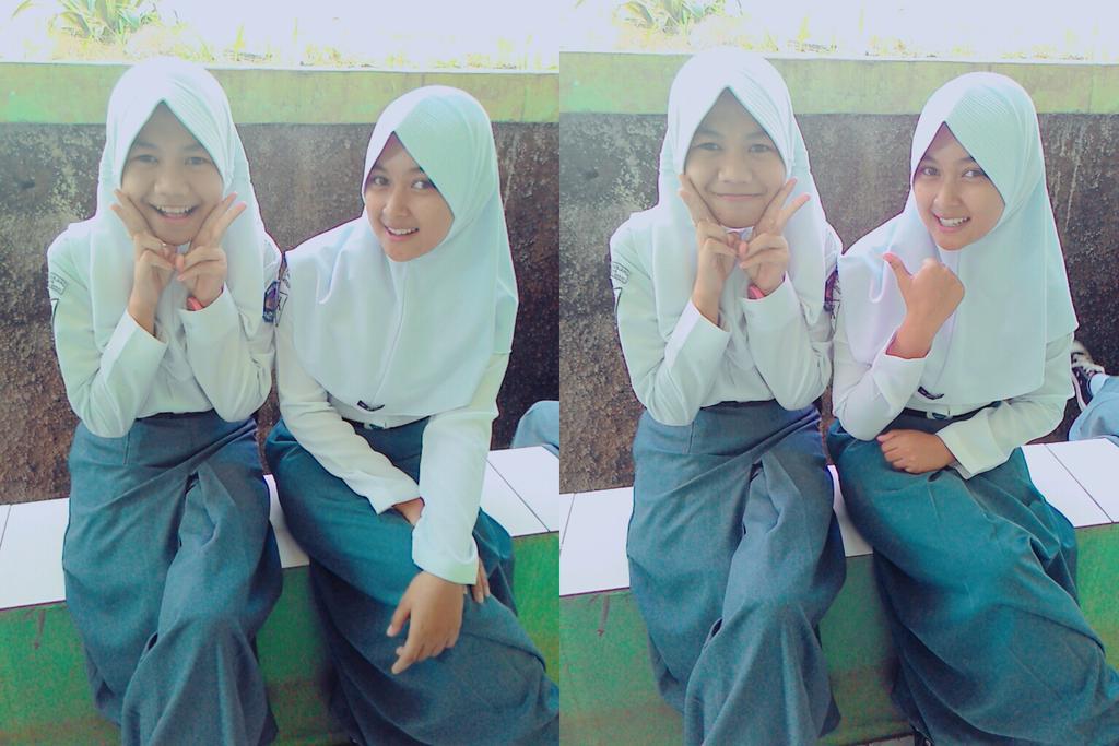 Cie udah putih abu lagi, hihihikh :v