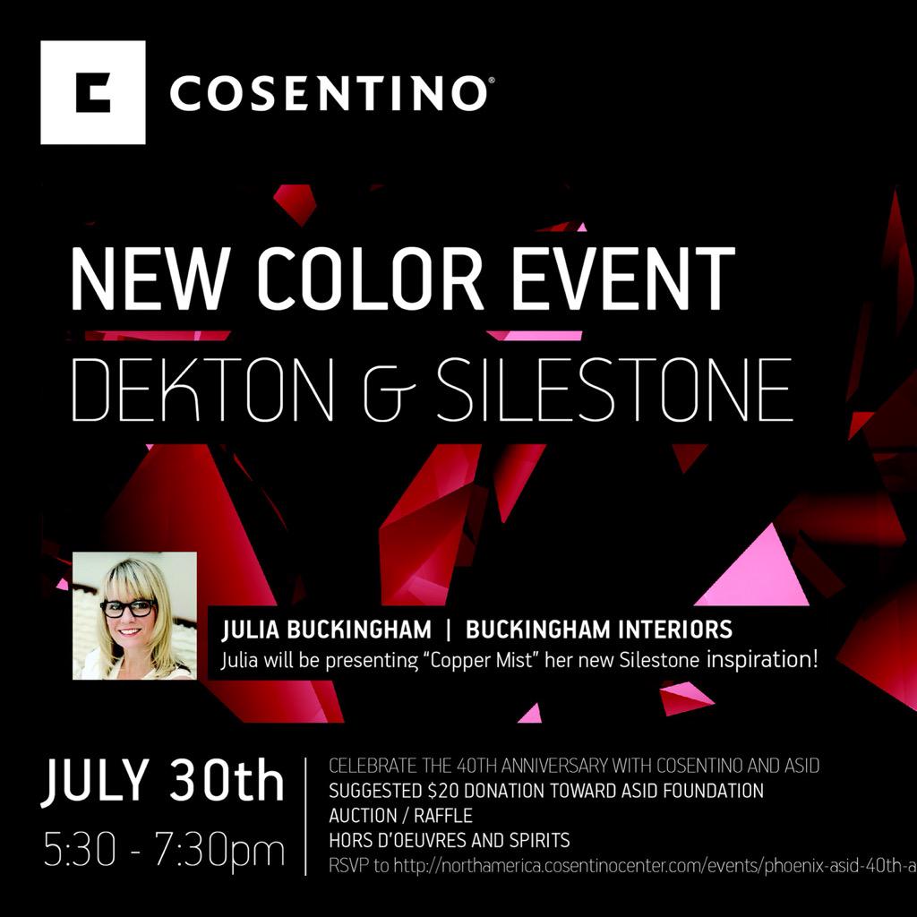 juliabvikander's tweet photo. Getting close! @SilestoneUSA #CopperMist #InfluencerSeries #Phoenix http://t.co/wkJrEweFpe