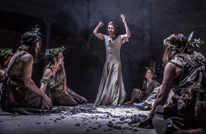 TheStage's tweet photo. "Moments of brilliance" Bakkhai review @AlmeidaTheatre http://t.co/VPgcE8rs9W http://t.co/MCtJ9qQMkC