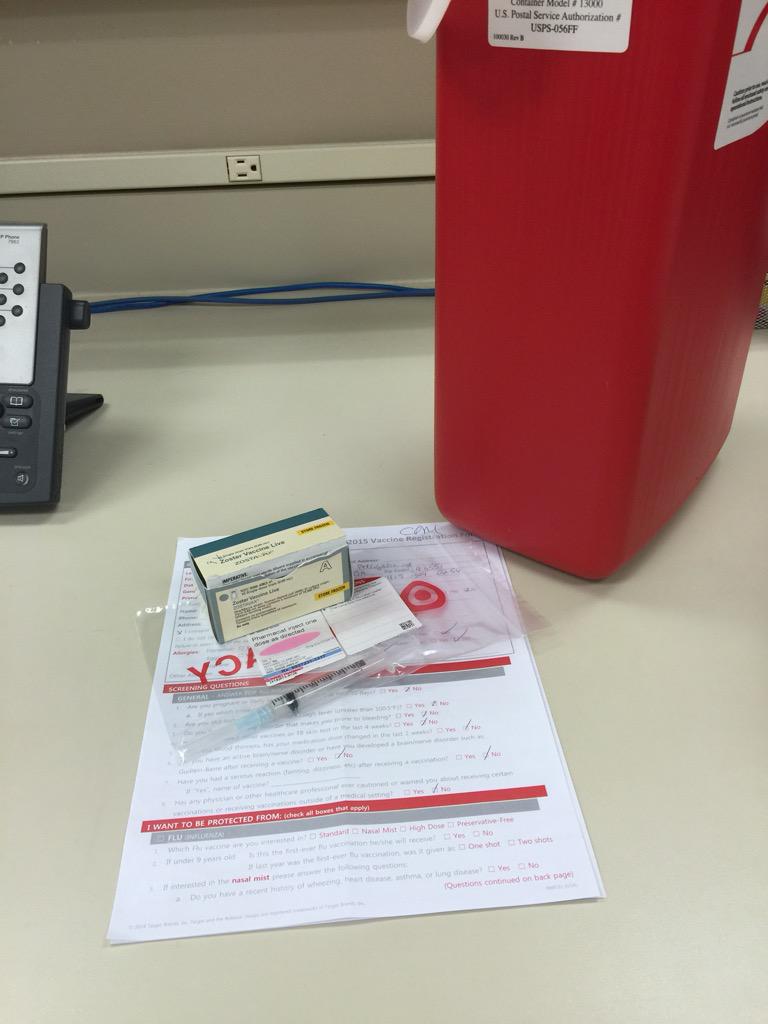 Another Zostavax here at T1317. Second one this week.