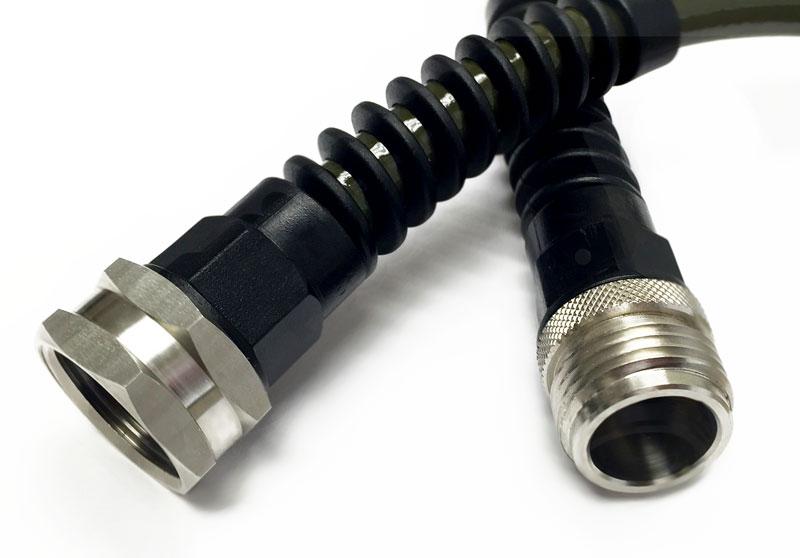 Stainless Steel Garden hose fittings are now available online.  waterrightinc.com