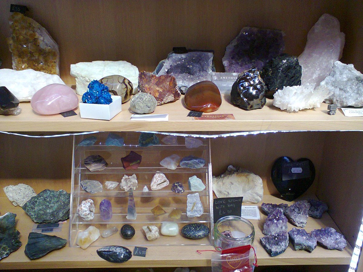 New delivery of crystal &amp; Mineral specimen pieces plus Tumbled Stones and Crystal Points <a href="/TmeBmh/">Mystic Emporium</a>  <a href="/BoltonMarkets/">Bolton Markets</a>