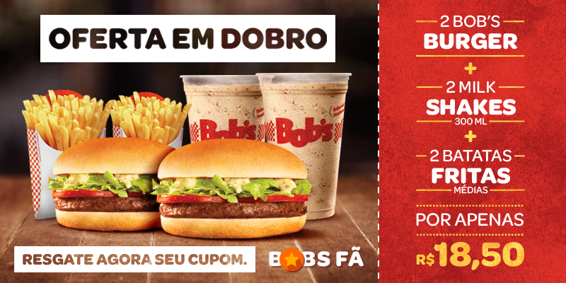 Bob's Brasil - Cupons