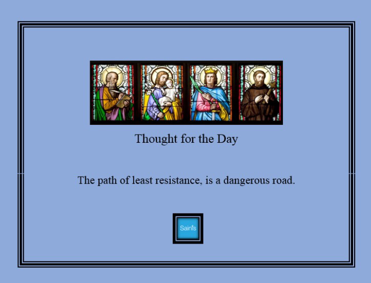 _saintsoftheday's tweet photo. Thought for the Day via
https://t.co/qf3sZSHVpK

https://t.co/C5bmMEAwWi http://t.co/hg6w2XIgdQ