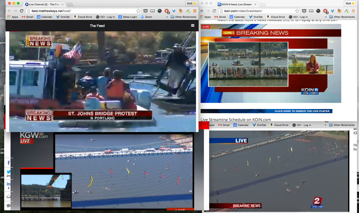 mattmaiorana's tweet image. Up to 4 streams! Computer unhappy... Latest added is kgw.com/videos/news/lo… #ShellNo #PDXvsShell