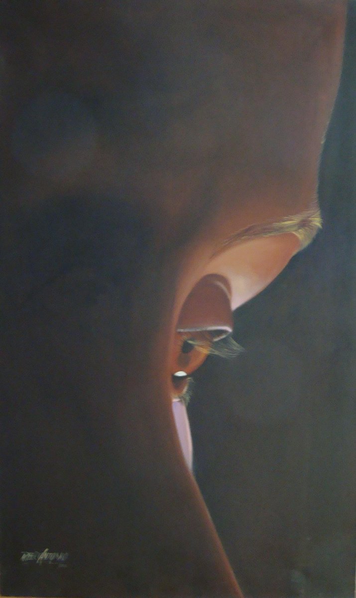 ArteAutopista's tweet image. Una #mirada del #artista Roberto Colorado  #art #artist #Arte #paintingoftheday #pintura #eye #ojos #Looking #mirada