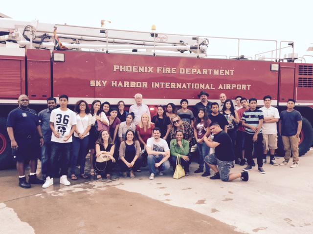 We had such a good time with our friends <a href="/PHXSkyHarbor/">Phoenix Sky Harbor International Airport</a> yesterday!