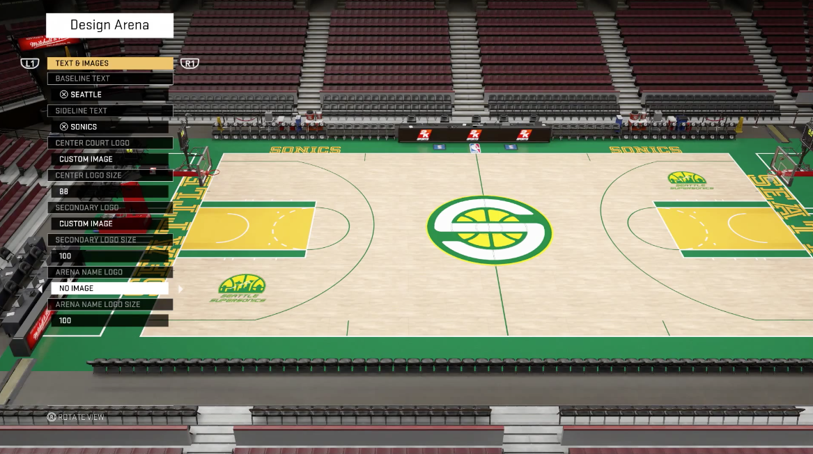 seattle supersonics arena