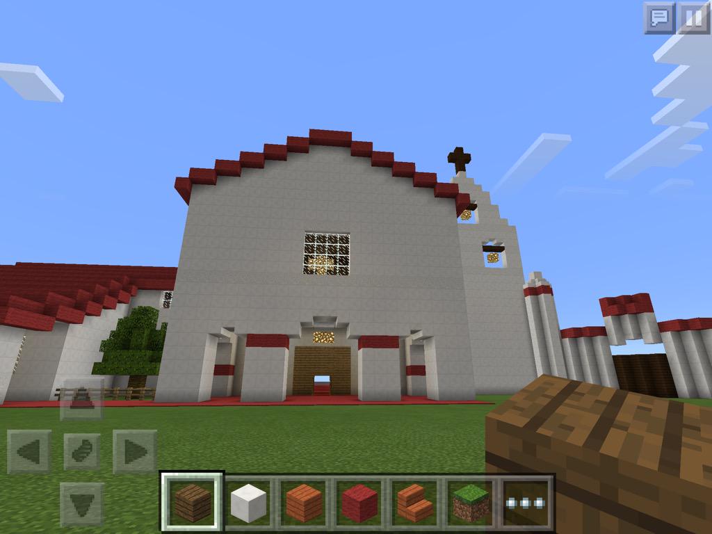 cogswell_ben's tweet image. What do y'all think? Mission San Juan Bautista 4th Grade Project Preview #Minecraft #caedtech #pbl #4thchat