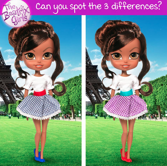 TheBeatrixGirls's tweet photo. Can you spot the difference on Chantal's daytime outfit? http://t.co/zcVOce1kLV http://t.co/8QYLuinmdq