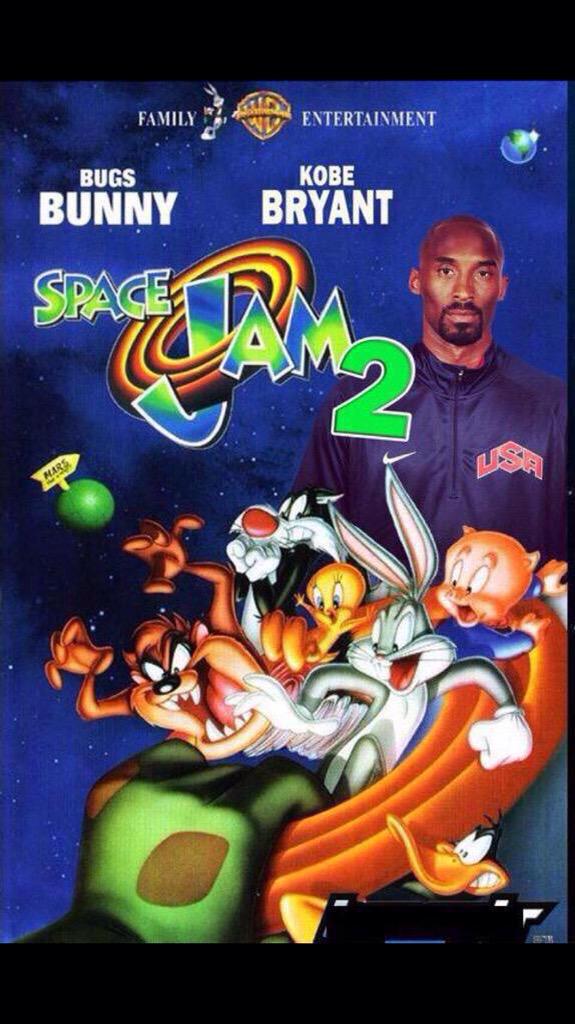Athlete__Tweet's tweet photo. Who would you rather see in Space Jam 2?

Retweet for Lebron

Favorite for Kobe http://t.co/sUlAcfrXRW