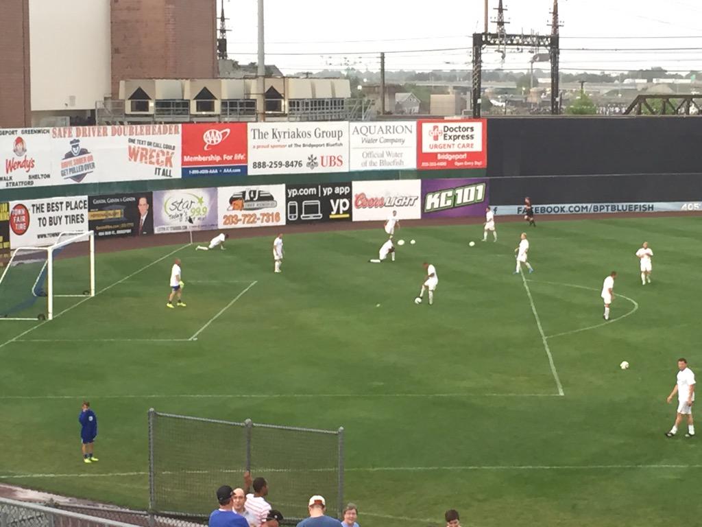 JamieToole's tweet photo. Ladies &amp; Gentlemen we have SOCCER at @TheHarborYard @BPTBluefish #multipurposefacility #newstuff http://t.co/pmsb0kGrfD