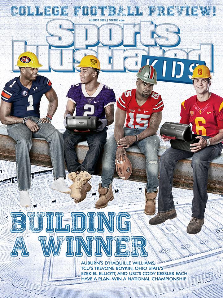 DefenderSkin's tweet photo. Feat. in the Aug 2015 issue of Sports Illustrated Kids @SIKids in their annual college football preview #DefenderSkin http://t.co/cyp1HKYuo8