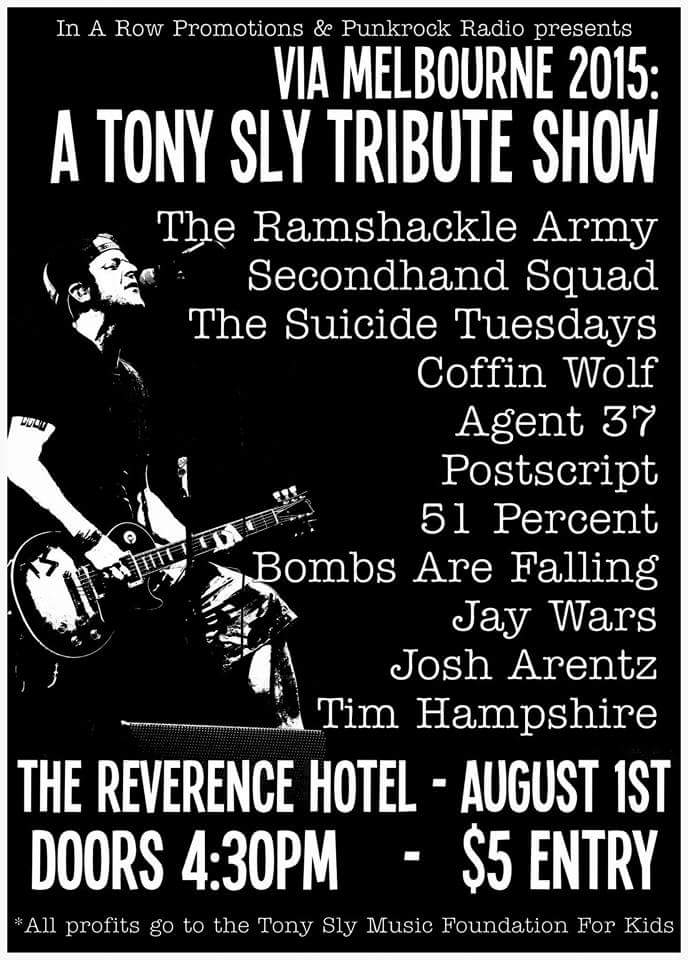 aussiepunkshow's tweet image. To.morrow, this is happening in Melbourne. Supports a worthy cause.