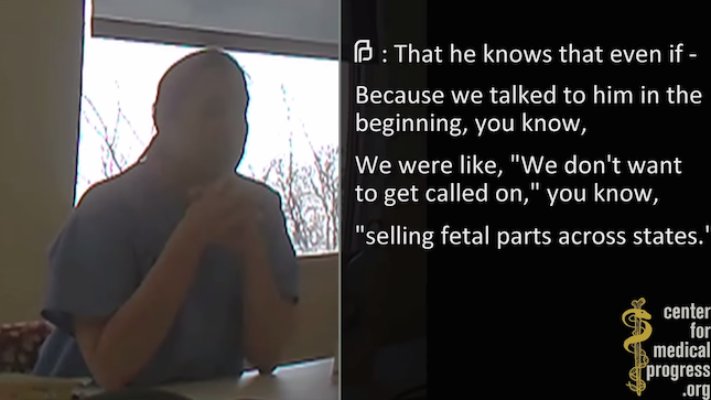 Fourth Planned Parenthood video contains gruesome footage inside clinic: hill.cm/u1Aktxd
