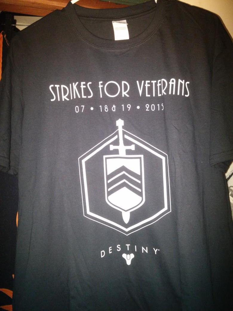 dutchshrek's tweet photo. Got my #strikesforveterans shirt. Happy to be part of @OpSupplyDrop with @TeamSaVy http://t.co/reucV9lDc6