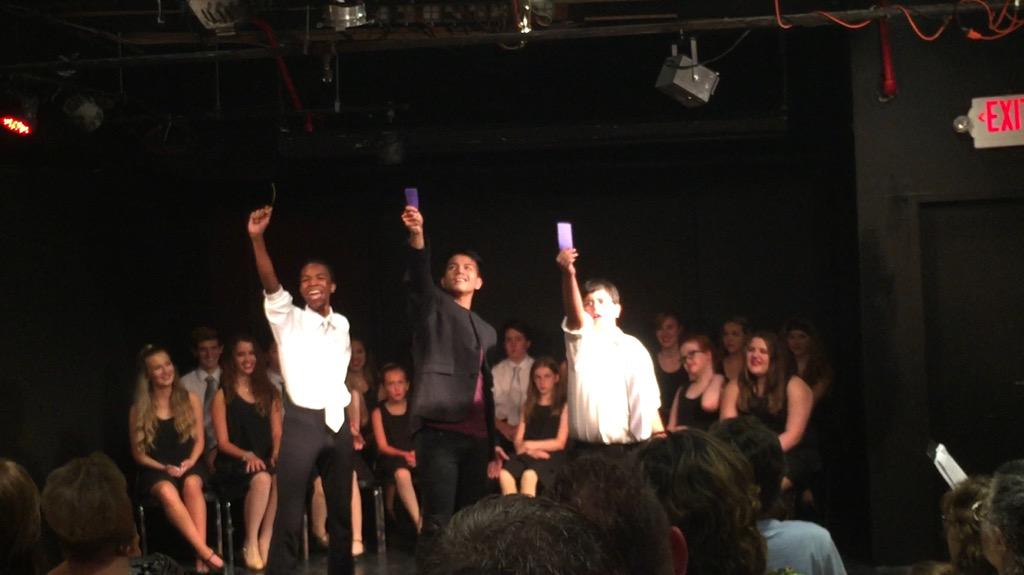A_Rob98's tweet photo. WE DID IT! 😆 THIS WAS THE BEST BIRTHDAY EVER! I can now check "Perform Off-Broadway" off of my life goals list 😊 http://t.co/O30QB1fLPL