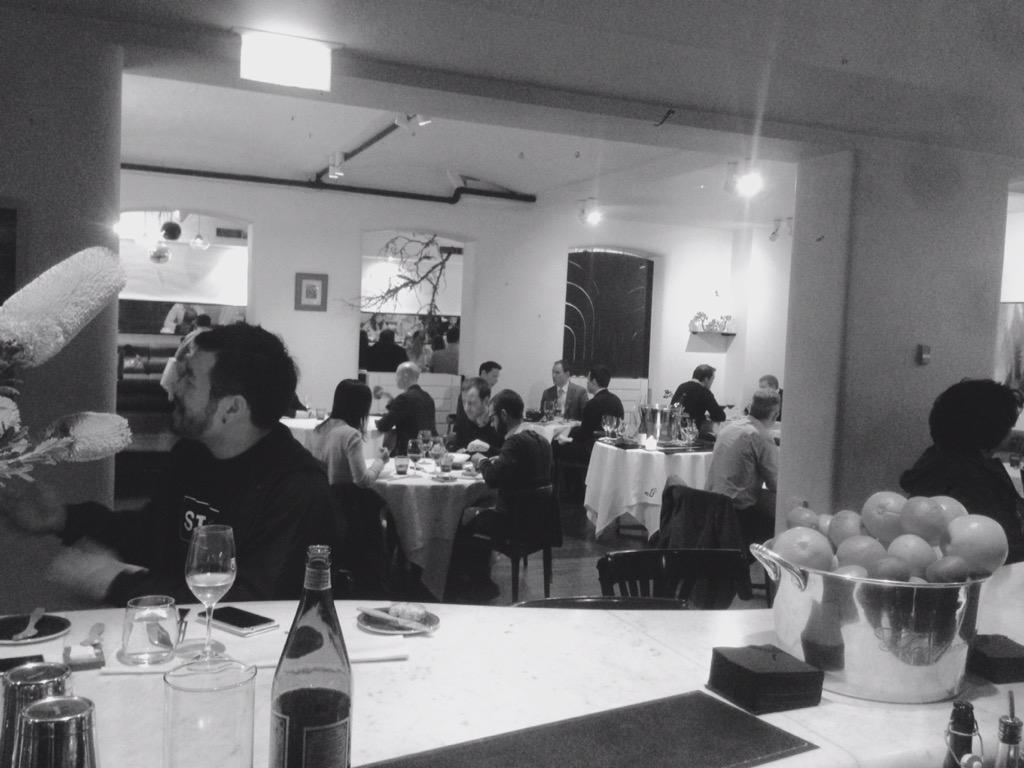 $39 for 2 superb courses and a glass of <a href="/Moondarra/">Nelly 🧷</a> wine, no wonder we were running out of space.  #friday #lunch