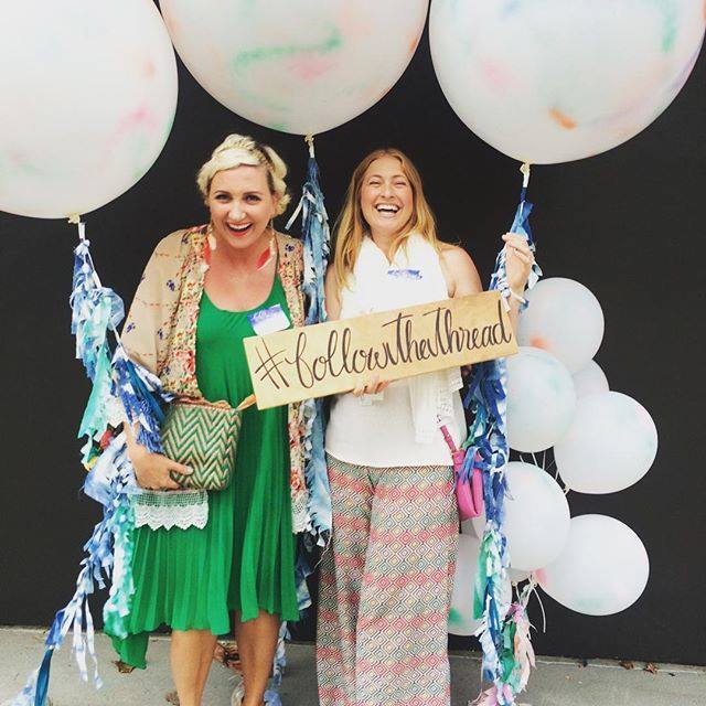 collabthread's tweet image. a new photo taken by laceyhaegen! So much fun tonight at the #collaborativethread mixer wi… ift.tt/1E68AzN