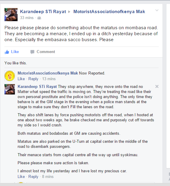 overlapKE's tweet image. @motoristsoffice  #Embassava continue to terrorize other road users