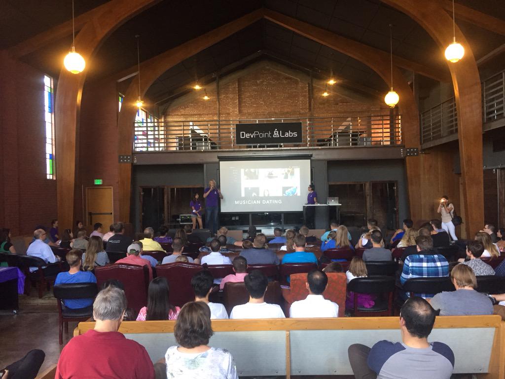 DevPointLabs's tweet image. Full-stack and Front-end Devs graduating at Launch Day! #DevPoint #cs1893