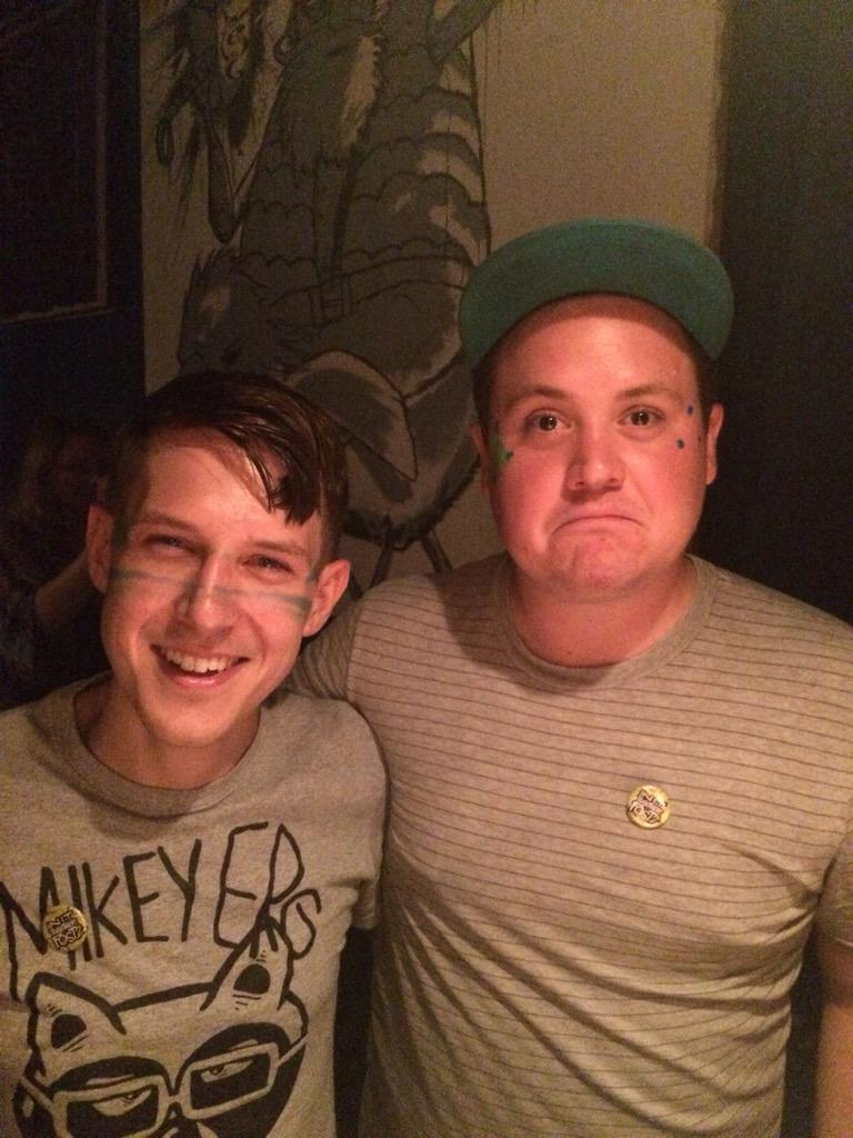 InFestDC's tweet photo. Couple of sick dudes #facepaint #infestdc2 @wildhoneybmore @Brendatheband http://t.co/pS7BtZN2G3