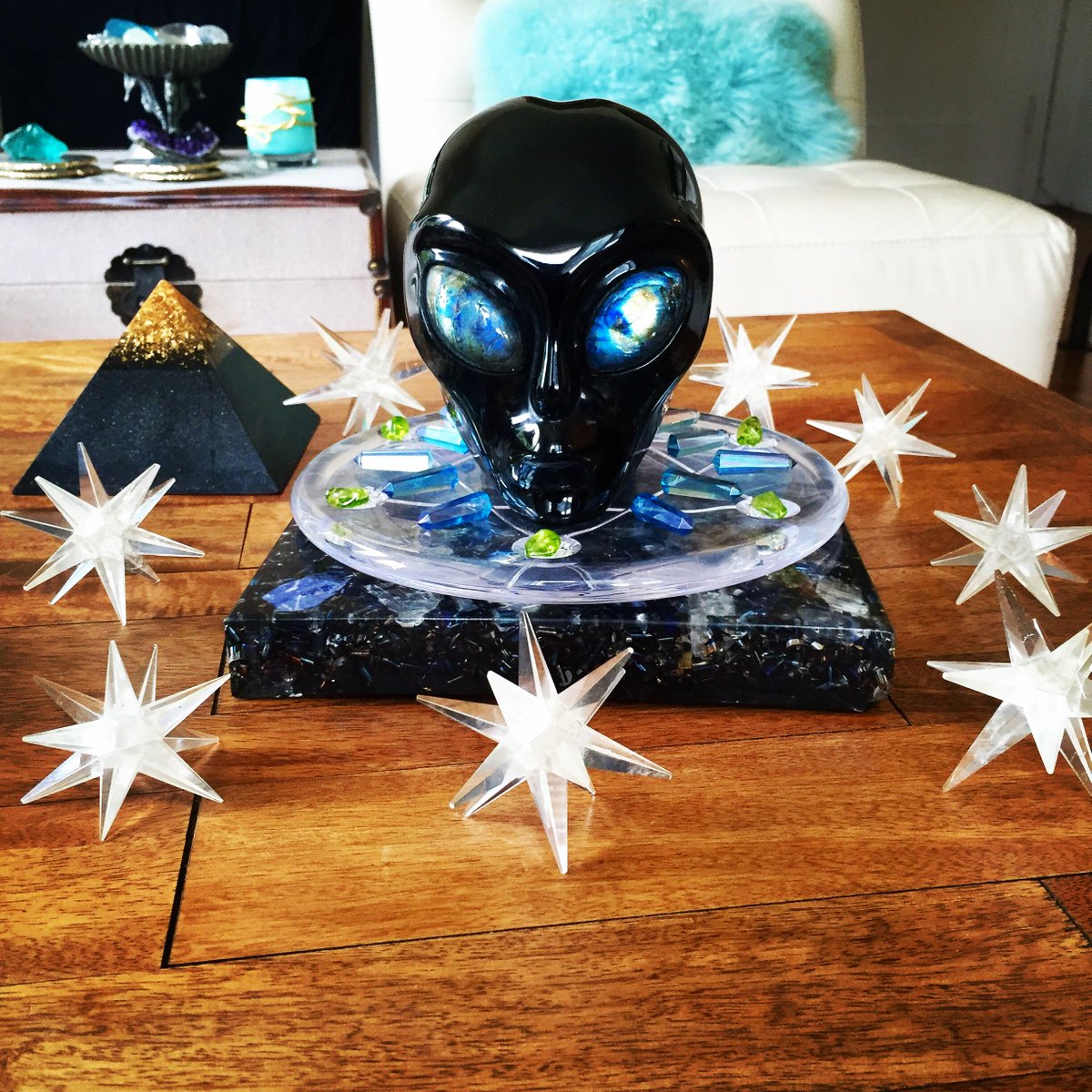 Stargate Blue Moon Crystal Grid