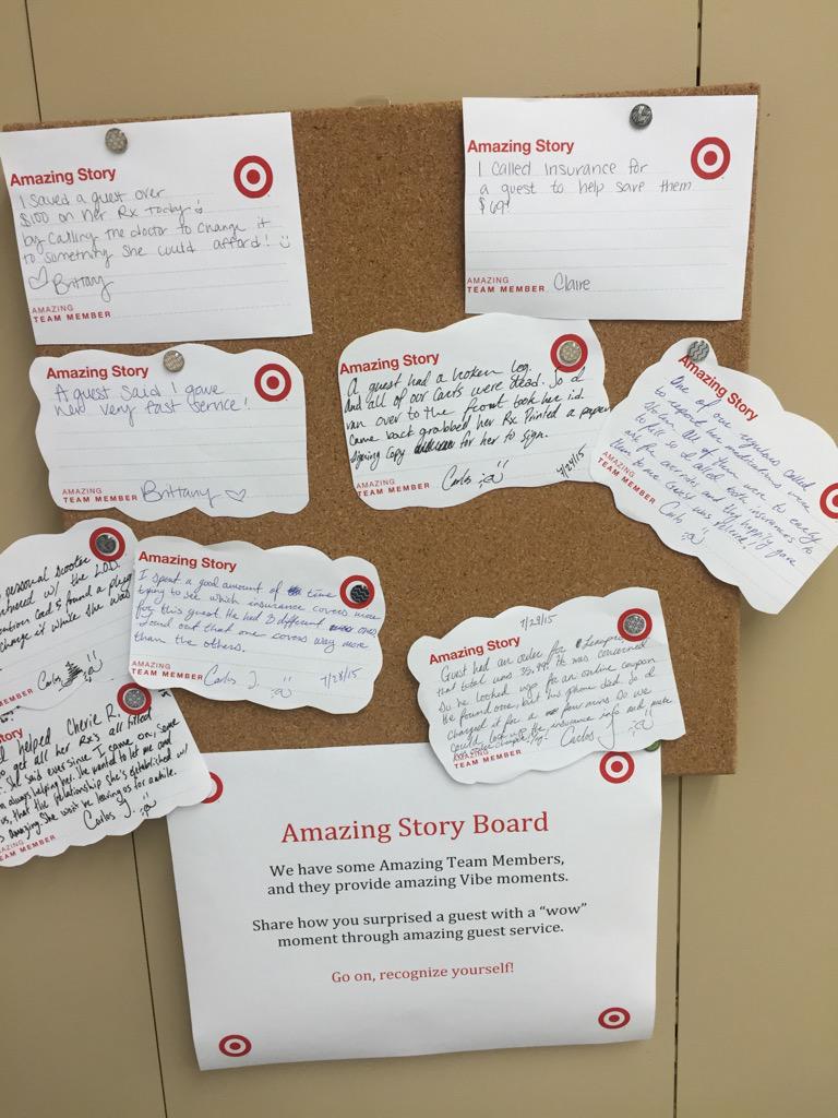 Rx team at T2791 self recognizing amazing guest service! #vibeisalive!