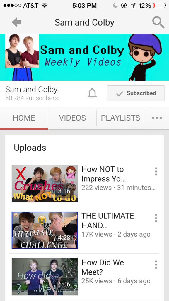 electraIove's tweet photo. @SamandColby #samandcolbyspree http://t.co/p9z1kDUVa7