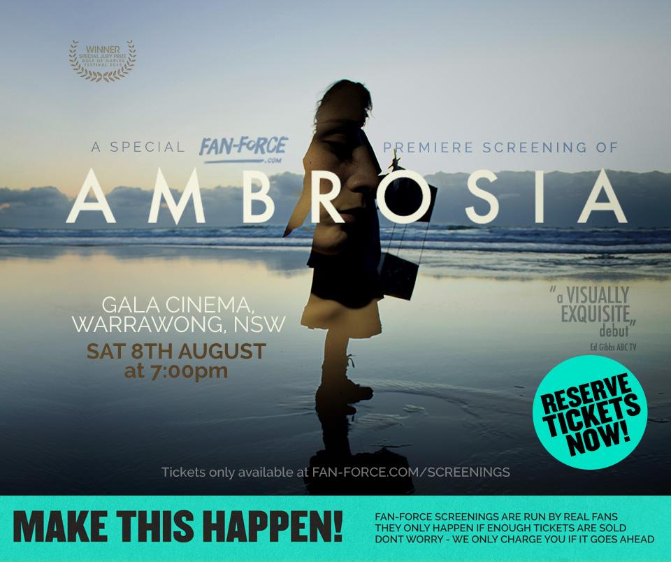 ambrosiathefilm's tweet photo. Great article @illawarramerc on #Ambrosia Premiere #chronicpain #aussiefilm #femalefilmmaking
http://t.co/7JtMRWLkD4 http://t.co/FYKsBbixXb
