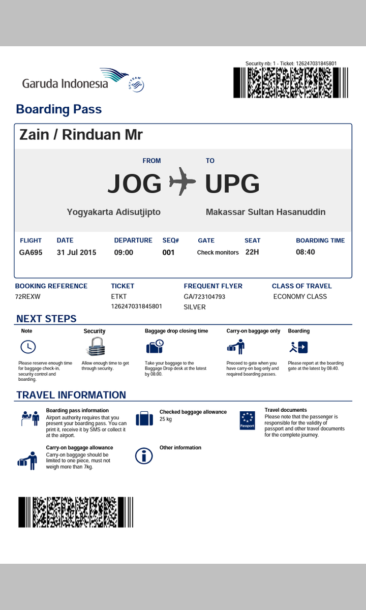 Garuda Indonesia On Twitter Pakenjain Currently Scanned Machine Is Not Available Throughout The Airport So The Boarding Pass Must Still Be Printed Tks Sasha Twitter