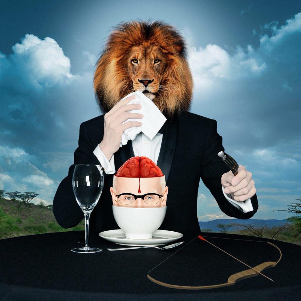 WilliamAnnesley's tweet photo. The Revenge of Mr Cecil ~ #zoobstheartist ZOOBS THE ARTIST! Share #StopAnimalCruelty ! @TheArtistZoobs #CecilTheLion http://t.co/eyNf3kq6XZ