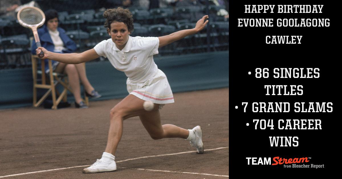 Happy 64th birthday to Aussie tennis legend Evonne Goolagong Cawley! 