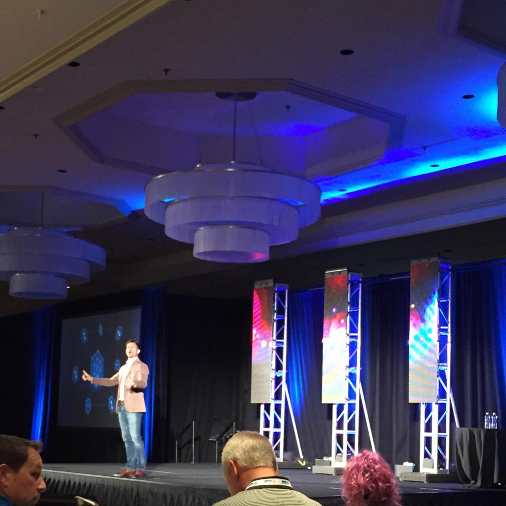 Listening to <a href="/sethmattison/">sethmattison</a> talk generational differences in the workplace at the #AIANSS2015