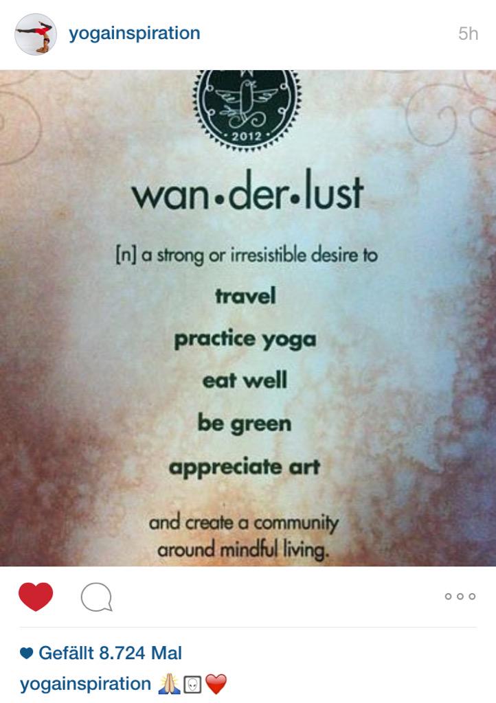 DignifiedSelf's tweet photo. #wanderlust - Yes WE have that! How about u? https://t.co/x11a9fSJSJ @YogaDailyQuotes #mindfulness #yogainspiration http://t.co/5GIhaHbxte
