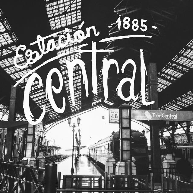 Druthersco's tweet photo. By sebastian___11 Estación Central - 1885.
#TypeSubChile #Sketch #Ilustration #Handmadefont #handlettering #handty… http://t.co/uSP7DNtl7Y