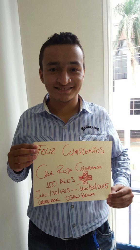 Cruz Roja Colombiana... 100 años de historias.
Tu historia es Mi historia.