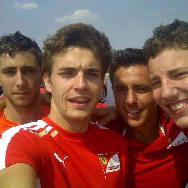 TeamAnjaRubik's tweet photo. #tbt #julesbianchi #ferrari @insideFDA #@And01ferrari @insideFDA @ScuderiaFerrari http://t.co/jCz8FML851