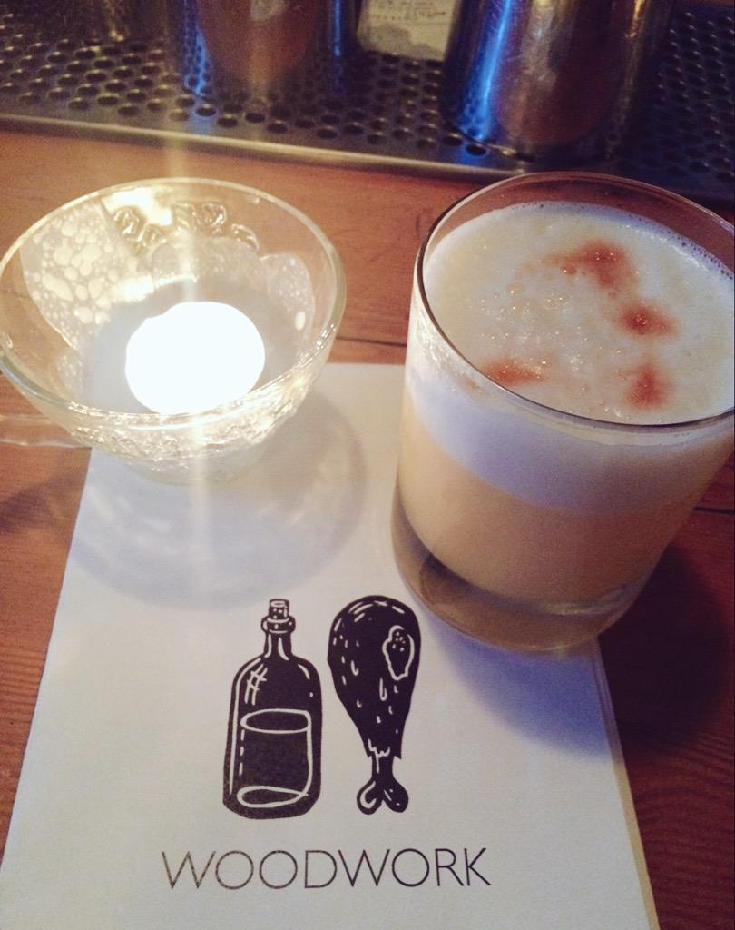 Finally made it to <a href="/woodworkyeg/">Woodwork</a> after all the recommendations from my yyc bartender companions!#whiskeysour #jameson