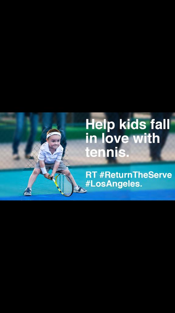 Retweet. #ReturnTheServe #LA