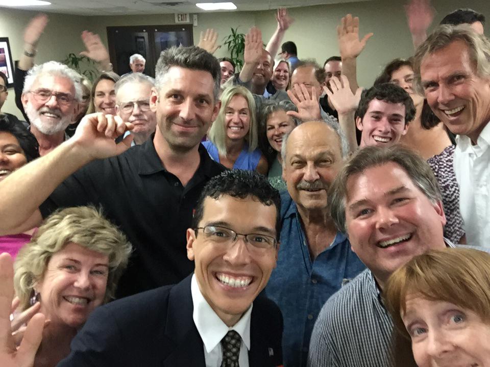 Loved getting greetings from Enviro Dems!  So cool!