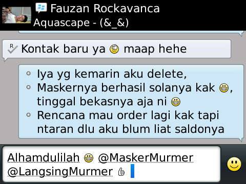 MaskerMurmer's tweet photo. #Testimoni kak Fauzan pake masker spirulina terbukti ampuh, Harga Termurah buruan order Pin: 23BEB826 http://t.co/6oBTLVvcbE