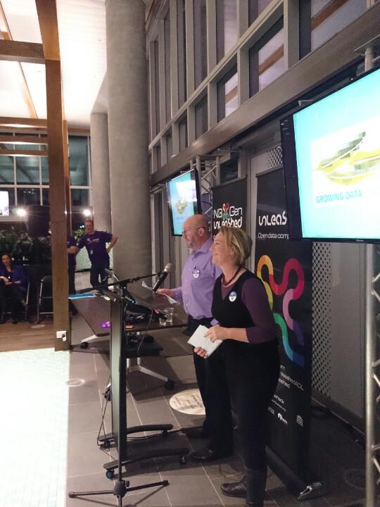 GrowingDataFdt's tweet image. At the #unleashedadl awards Congrats to 2015 winners. The new updated #WhatGrowsHere Android app avail this weekend.