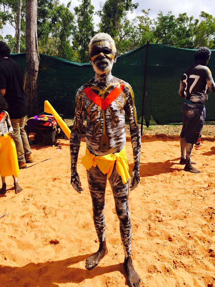 bgosford's tweet photo. The real power in this land - No 37 & the red stripe #3 @Garma #Yirrkala #Gulkula #AdamGoodes #followthepower #Gumatj http://t.co/EpcpgN1Wzi