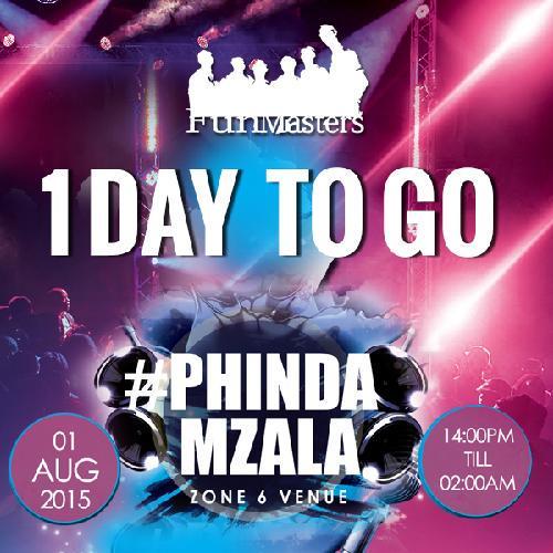 IamVuvu710's tweet image. 1 Day to go #PhindaMzala @fun_Masters @Zone6Venue @RazorMarazor @NkanyeziKubheka @ReddsSA #FunMasters Doors open 2PM