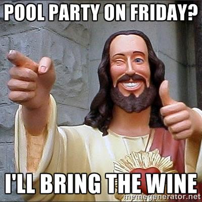 fredheaps's tweet image. Do you know anyone who can turn water into wine? 
We would like to invite them to our next Heaps pool party :v :)