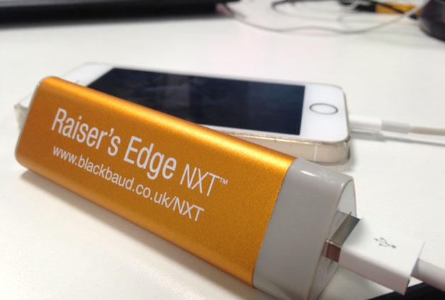 BlackbaudEurope's tweet photo. #Charity worker always on-the-go? Follow and RT for a chance to win a #RENXT portable charger! #fridayfeeling http://t.co/D9AX2ANWet